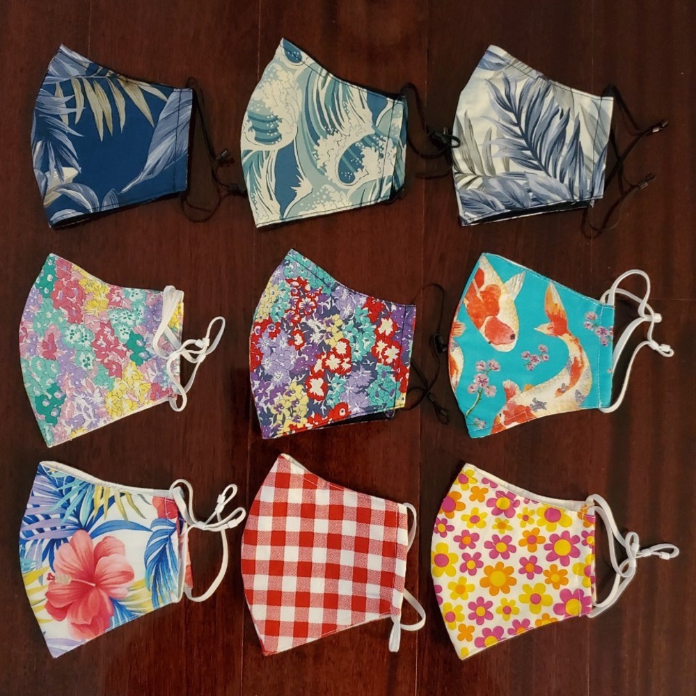 Washable Face mask Cotton 100% Sale buy 3 get 1 free hand made USA